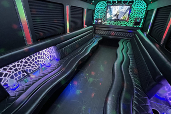 Manhattan Limo Bus Interior