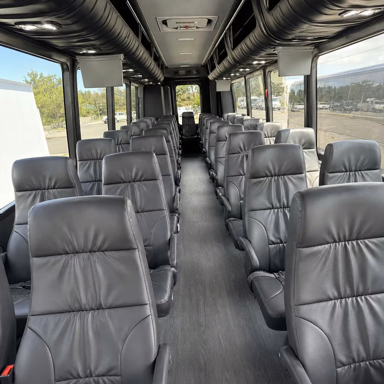 30 passenger minibus interior