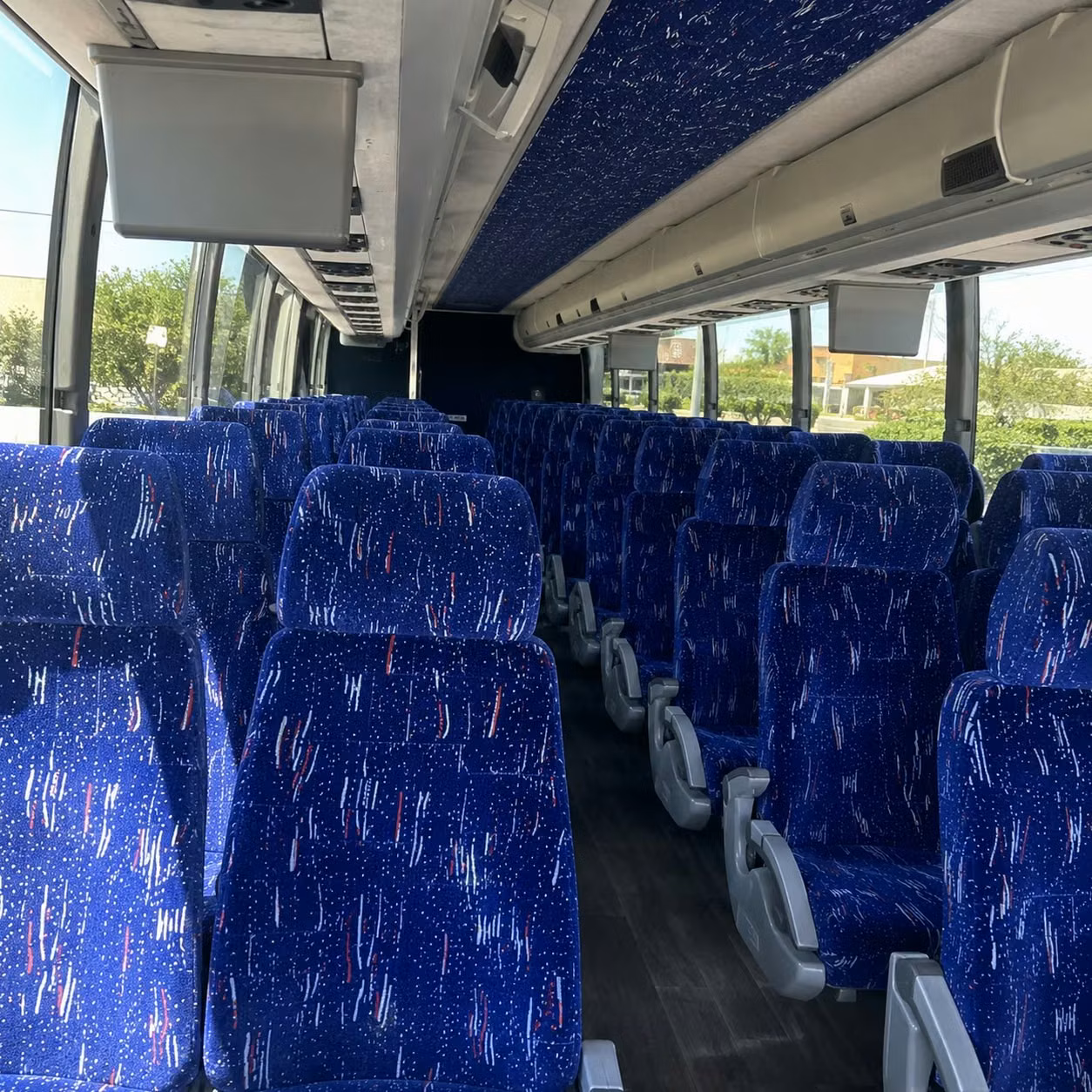 manhattan charter bus interior