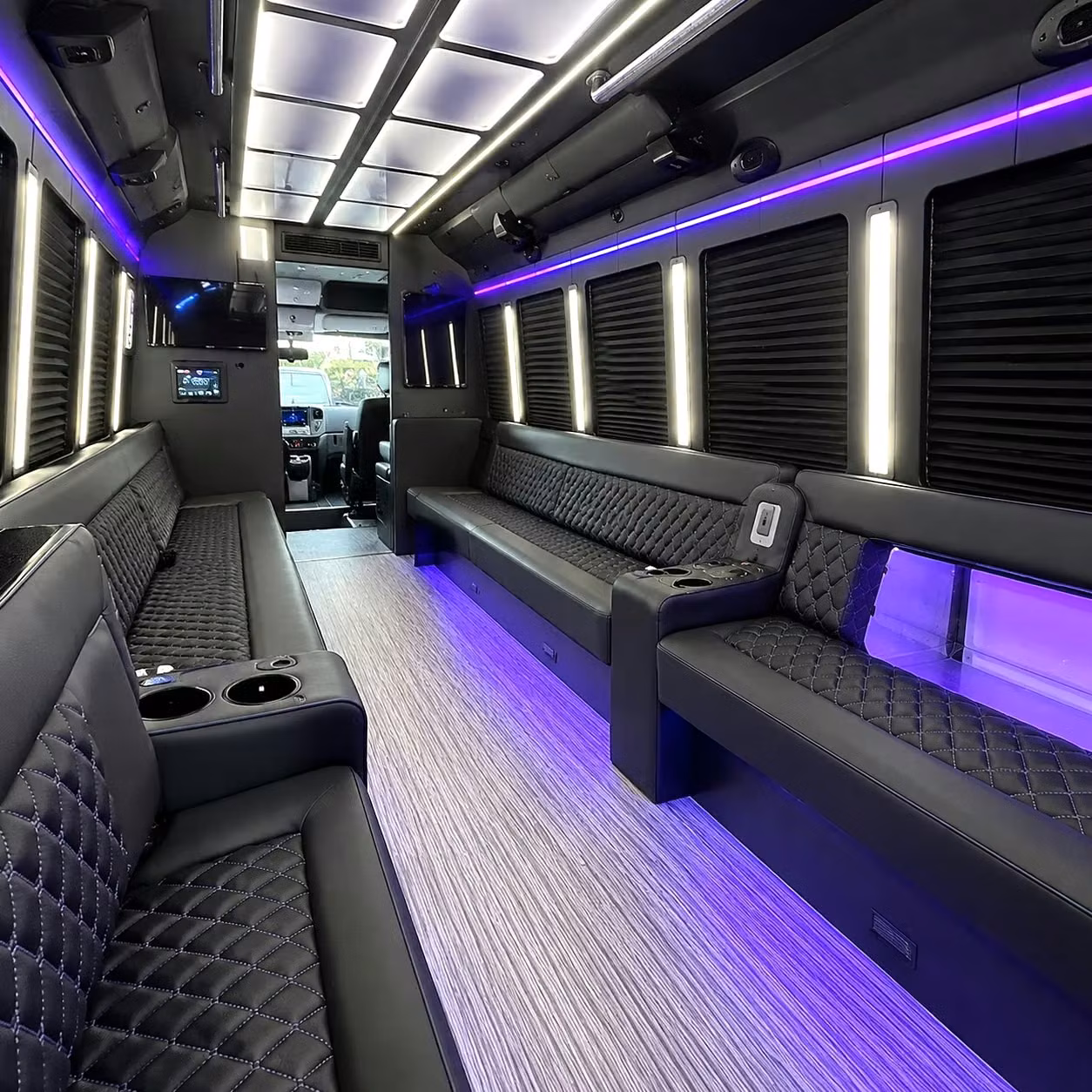 party bus interior